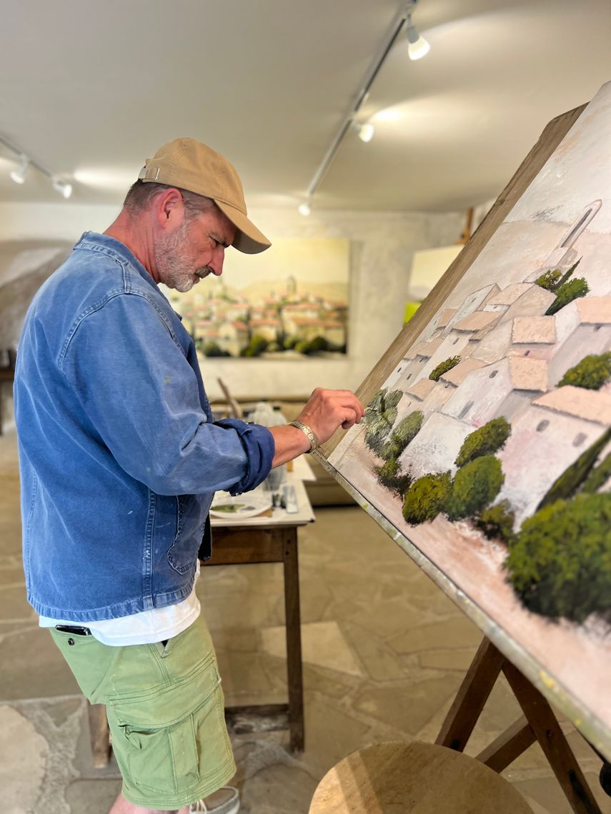 thierry marchal peintre atelier galerie